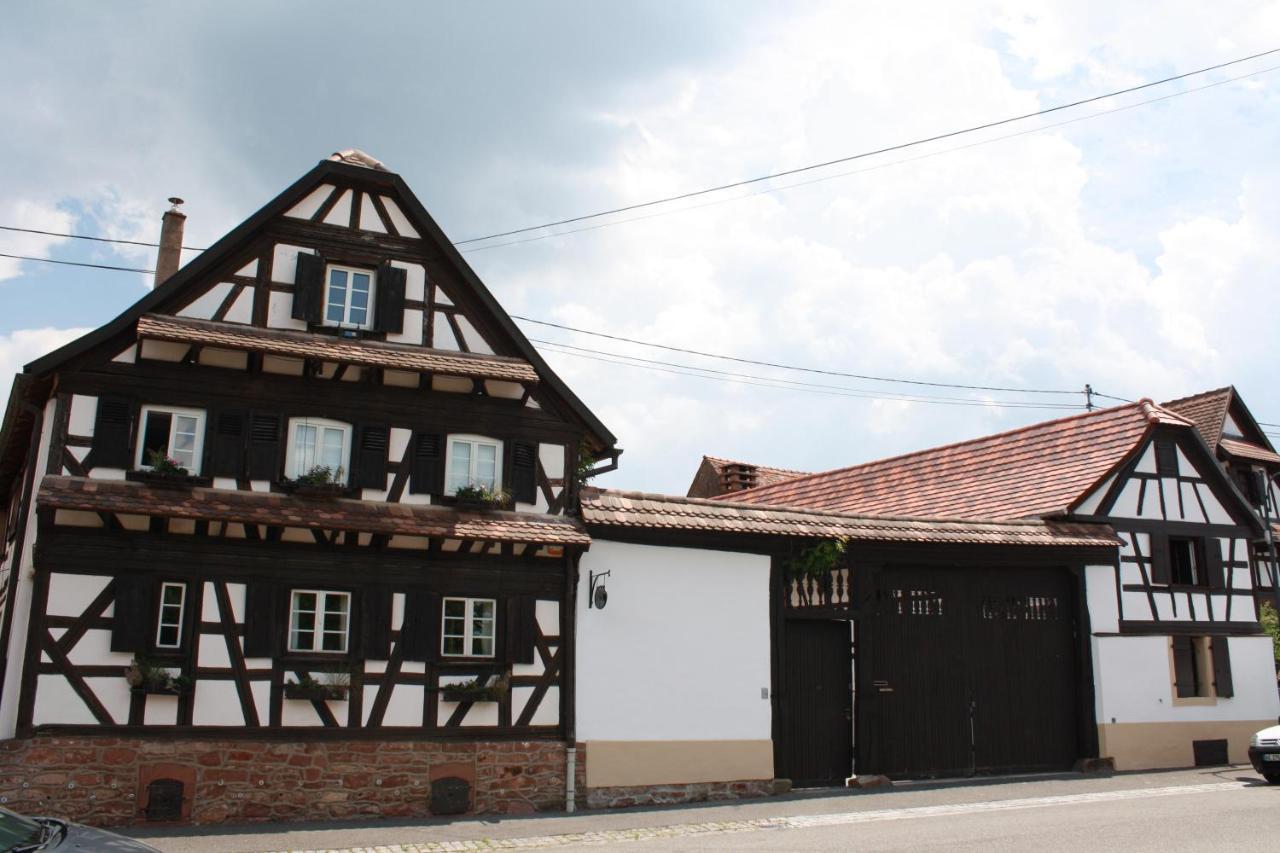 Bed and Breakfast La Grange Aux Coqs Ittenheim Екстер'єр фото
