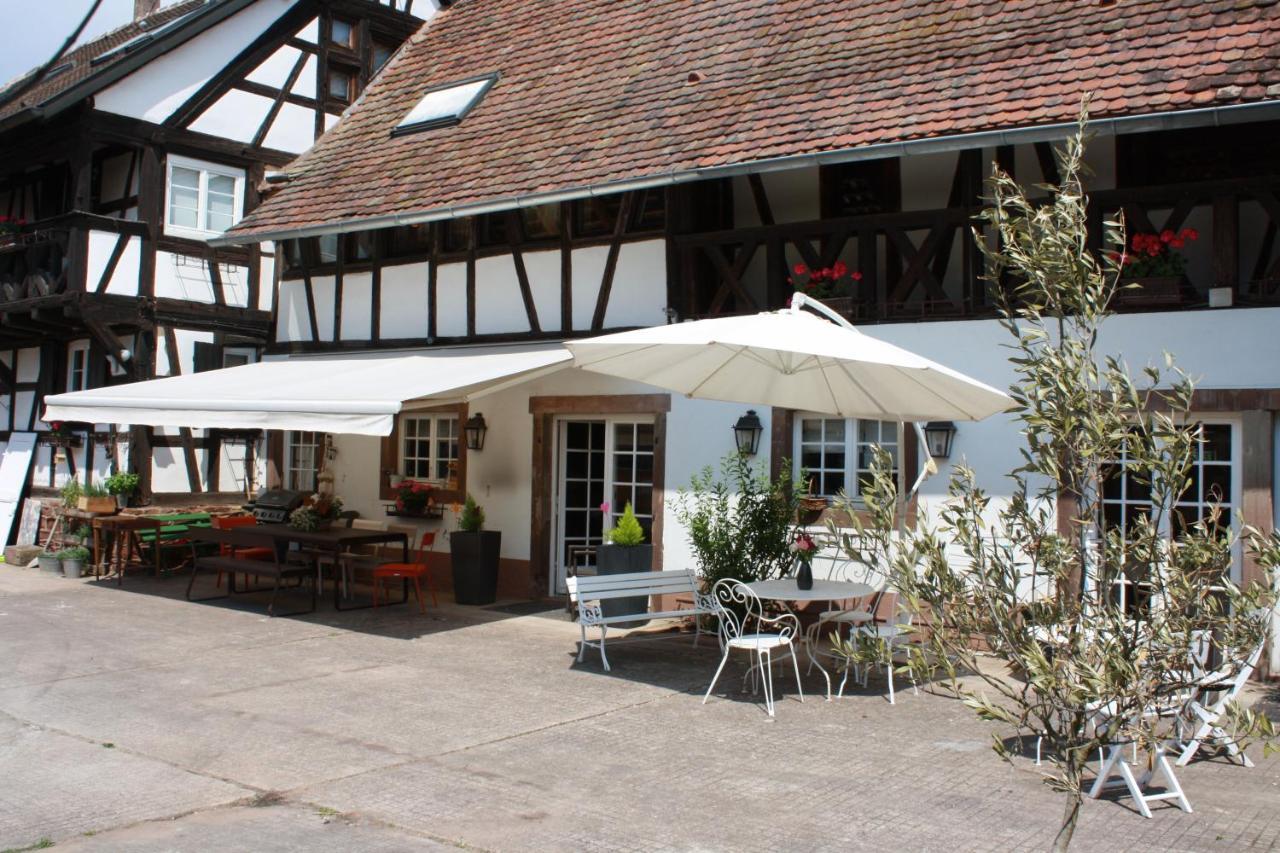 Bed and Breakfast La Grange Aux Coqs Ittenheim Екстер'єр фото